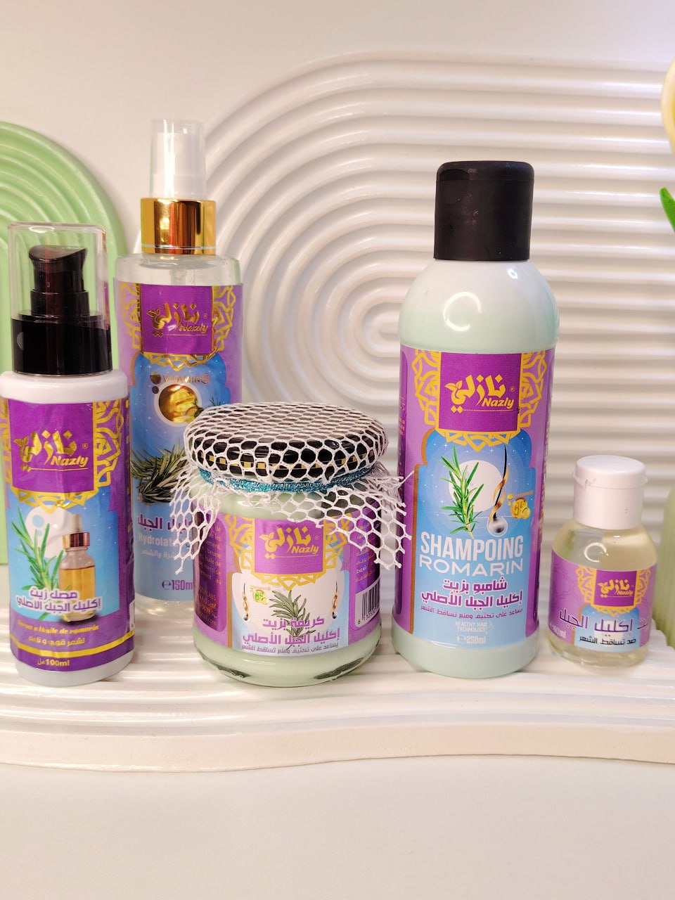 علاج تساقط الشعر بإكليل الجبل  – مكوّنات طبيعية 100